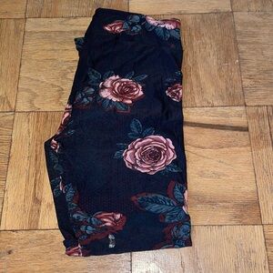 Lularoe TC flower leggings